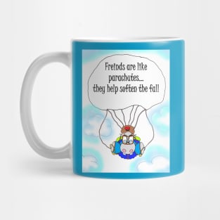 little hippo skydives Mug